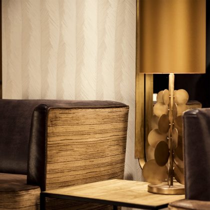 Ivy tablelamp large, messing