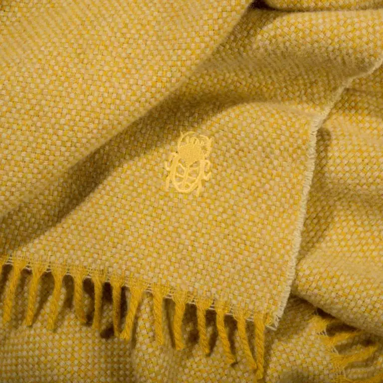 Must Relax Wollplaid, curry – Bild 2